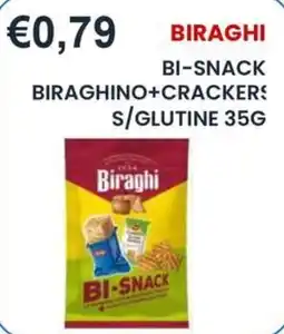 Caramico Biraghi Bi-Snack Biraghino+Crackers offerta