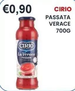 Caramico Passata verace Cirio offerta