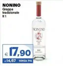 Boningros Cash and Carry Nonino Grappa tradizionale offerta