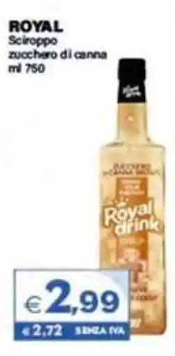 Boningros Cash and Carry Royal Sciroppo zucchero di canna offerta