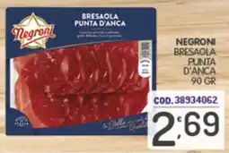 Eurocash Negroni bresaola punta d'anca offerta