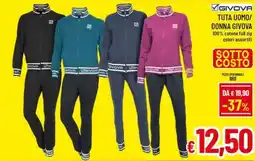 Famila Market Tuta uomo/donna Givova offerta