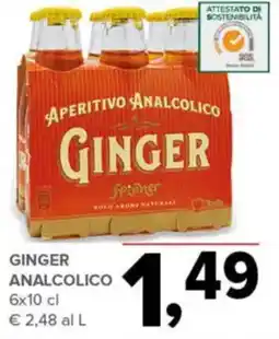 Todis Aperitivo analcolico Ginger offerta