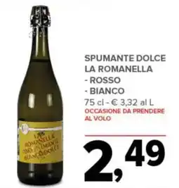 Todis Spumante dolce La Romanella offerta