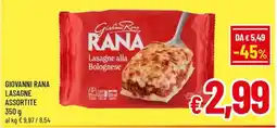 Famila Market Giovanni Rana Lasagne Assortite offerta