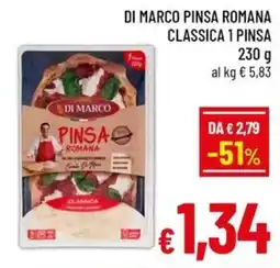Famila Market Di Marco pinsa romana classica offerta