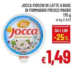 Famila Market Jocca Fiocchi di latte a base di formaggio fresco magro offerta