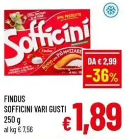 Famila Market Findus Sofficini vari gusti offerta