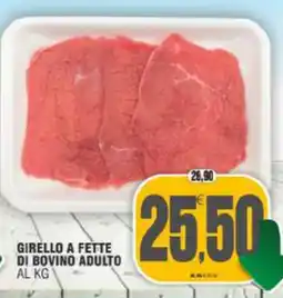 Vicino a te supermercati Girello a fette di bovino adulto offerta