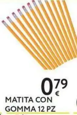 Le Mille Matita con gomma offerta
