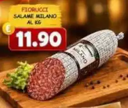 MercADone Salame Milano Fiorucci offerta