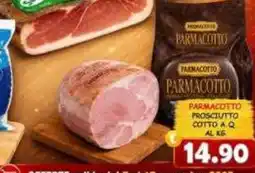 MercADone Parmacotto prosciutto cotto a.q. offerta