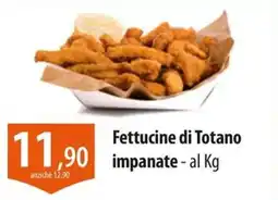 Panapesca Fettucine di Totano impanate offerta