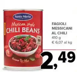 Todis Santa Maria chili beans offerta