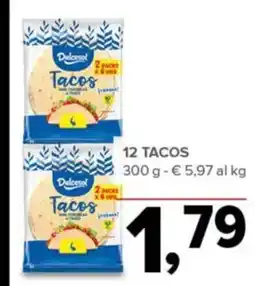 Todis Tacos Dulcesol offerta