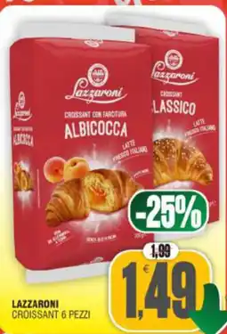 Vicino a te supermercati Lazzaroni croissant albicocca offerta