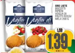 Vicino a te supermercati Ore Liete Voglia di frutti rossi offerta