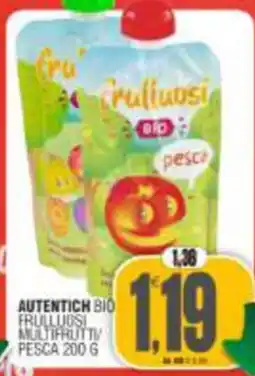 Vicino a te supermercati Autentich bio frulluosi multifruttiv pesca offerta