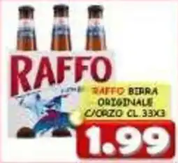 MercADone Raffo birra originale offerta