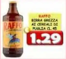MercADone Raffo birra grezza ai cereali di Puglia offerta