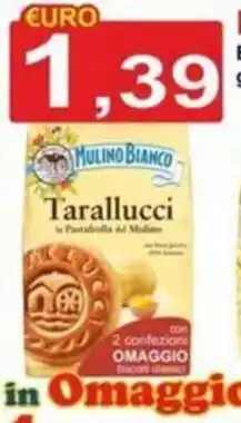 GuMì Supermercati Tarallucci Mulino Bianco offerta