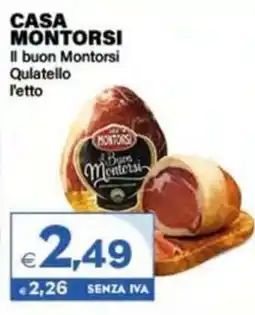 Boningros Cash and Carry Casa Montorsi Il buon Montorsi Qulatello offerta