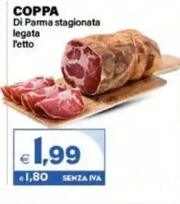 Boningros Cash and Carry Coppa di Parma stagionata legata offerta