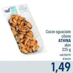 Talento Professional Store Cozze sgusciate cilene ATHINA skin offerta