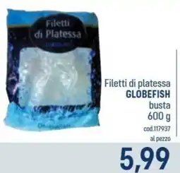 Talento Professional Store Filetti di platessa GlobeFish offerta