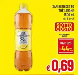 Famila Market San Benedetto Thè Limone offerta