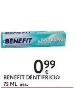 Le Mille Benefit dentifricio offerta