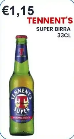 Caramico Tennent's Super Birra offerta
