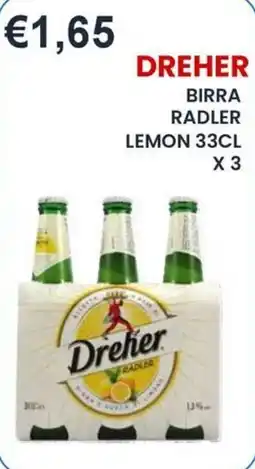 Caramico Dreher Birra Radler Lemon offerta