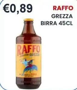 Caramico Raffo birra grezza offerta