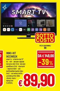 Famila Market INNO-HIT SMART TV offerta