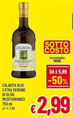 Famila Market Colavita olio extra vergine di oliva mediterraneo offerta