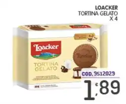 Eurocash Loacker Tortina Gelato offerta