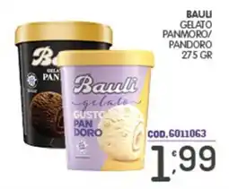 Eurocash Bauli gelato Gusto Pan Doro offerta