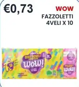 Caramico Fazzoletti Wow! offerta