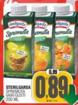 Vicino a te supermercati Sterilgarda Spremuta Vari Gusti offerta