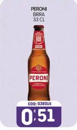 Eurocash Peroni birra offerta
