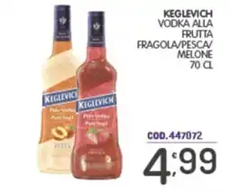 Eurocash Keglevich Vodka alla frutta offerta