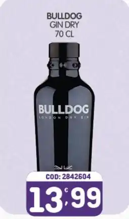 Eurocash Bulldog gin dry offerta