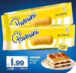 Boningros Cash and Carry Pavesi Pavesini offerta