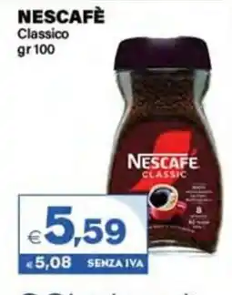Boningros Cash and Carry Nescafé Classico offerta