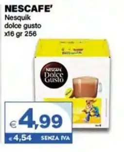 Boningros Cash and Carry Nescafe Nesquik dolce gusto offerta