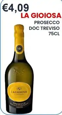 Caramico La Gioiosa Prosecco offerta