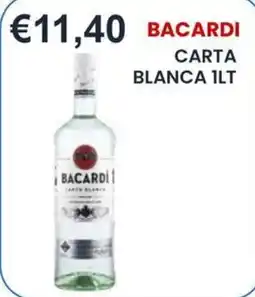 Caramico Bacardi carta blanca offerta