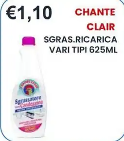 Caramico Sgrassatore con Candeggina offerta