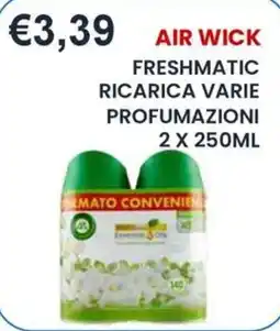 Caramico Air Wick Freshmatic ricarica varie profumazioni offerta